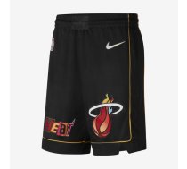 Nike NBA Dri-FIT Miami Heat City Edition Short Black - Izmērs XL (DB4140-010 Šorti)