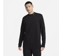 Nike Life Mock-Neck laisvalaikio T-Shirt - Izmērs M (DX5868-010 T-krekls)