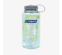 Nalgene 1000 ml Wide Mouth Seafoam/ Platinum Blue Tie Dye - Izmērs Universāls (682023-0017 Pudeles)