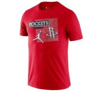 Jordan Houston Rockets Dri-Fit Essential Statement Marškinėliai - Izmērs XS (DA6622-657 T-krekls)