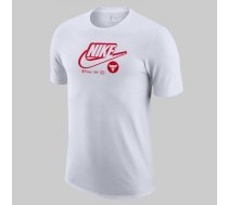 Nike Nba Chicago Bulls Dri-Fit Logo Marškinėliai - Izmērs XL (DR6805-100 T-krekls)