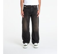 Jeansy Calvin Klein Jeans 90S Straight Espress Jeans Black - Izmērs W34/L34 (LV04RD724G 01G Bikses)
