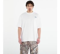 The North Face Liquid Box Nse Oversize Short Sleeve Tee-Graphic TNF White - Izmērs S (NF0A8G9WFN41 T-krekls)