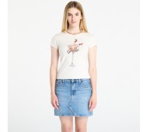 GUESS Ss Tini Boots Espresso R5 Tee Beige - Izmērs M (W5YI41KA0Q1-G012 T-krekls)