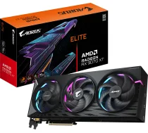 GIGABYTE AORUS Radeon RX 9070 XT ELITE 16 GB graphics card (GV-R9070XTAORUS E-16GD) (GV-R9070XTAORUS E-16GD)