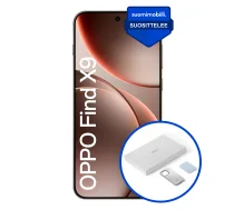 OPPO Find X9 5G phone, 512/12 GB, Titanium Charcoal + Gift Box (110010132110_B1) (110010132110_B1)