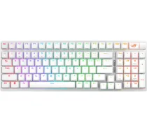 ASUS ROG Strix Scope II 96 Wireless Gaming Keyboard, White (90MP037A-BKNA30) (90MP037A-BKNA30)