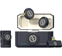 Hollyland LARK M2 Mini Combo wireless microphone system, Camera RX + USB‑C RX (6301 MINI COMBO) (6301 MINI COMBO)