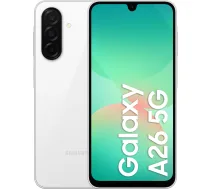SAMSUNG Galaxy A26 5G phone, 128/6GB, white (SM-A266BZWBEUB) (SM-A266BZWBEUB)