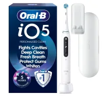 Oral-B iO5 electric toothbrush, white + travel case (068086) (068086)