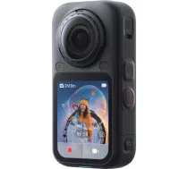 Insta360 X6 Standard Bundle 8K 360° camera, Midnight Black (CINSABXA_X601) (CINSABXA_X601)