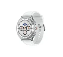 SAMSUNG Galaxy Watch8 Classic BT smartwatch, 46 mm, white (SM- L500NZWAEUB) (SM-L500NZWAEUB)