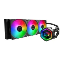COOLER MASTER MasterLiquid 360 Core II ARGB liquid cooling system, black (MLW-D36M-A18PA-R1) (MLW-D36M-A18PA-R1)