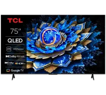 TCL 75"" T69C – 4K QLED Google TV (75T69C) (75T69C)