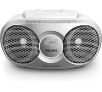 PHILIPS CD Soundmachine AZ215S/12 CD-radio, silver (AZ215S/12) (AZ215S/12)