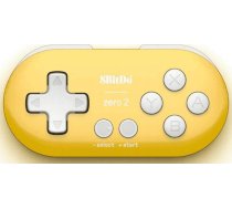 8BitDo Zero 2 Yellow Edition (6922621501114) ( 6922621501114 RET00221 ) spēļu konsoles gampad