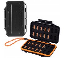 Case Cover Box for Memory Cards 28x MicroSD / Micro SD / Micro SDHC / Micro SDXC / Kf31.107 ( 6942052544849 SB9689 ) atmiņas karte
