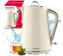Czajnik Klausberg CZAJNIK ELEKTRYCZNY 1 7L KLAUSBERG KB-9016 KREMOWY KB-9016 (5908287290167) ( JOINEDIT87406924 ) Elektriskā Tējkanna
