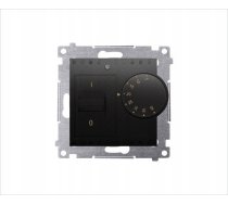 Kontakt-Simon Simon 54 Regulator temperatury z czujnikiem wewnetrznym (modul) 16(2) A 230V montaz na wkrety czarny mat DRT10W.02/49 DRT10W.02/49 (5902787873356) ( JOINEDIT29445429 )