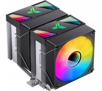 Jonsbo CR-1400 DV2 CPU Cooler ARGB - 2 x 92mm black ( 6970620553627 14131824 CPJB-053 CR-1400 DV2 BLACK ) ventilators