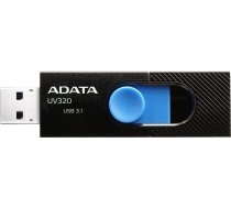 MEMORY USB3.1 ADATA UV320 128GB BLACK 4713218462848 ( 2957345 AUV320-128G-RBKBL ) TV stiprinājums
