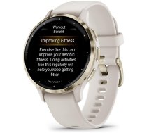 SMART WATCH GARMIN VENU 3 IVORY SOFT GLD 753759314811 ( 753759314811 010-02785-04 ) datortehnikas aksesuārs