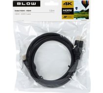 Kabel Blow HDMI - HDMI 1.5m czarny (92-661#) 92-661# (5900804119258) ( JOINEDIT62728169 ) kabelis video audio