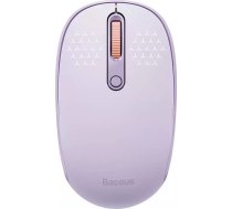 Wireless mouse Baseus F01B Tri-mode 2.4G BT 5.0 1600 DPI (purple) ( B01055503513 00 F01B-PU ) aizsardzība ekrānam mobilajiem telefoniem