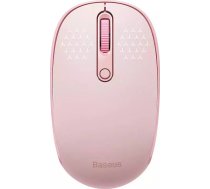 Wireless mouse Baseus F01B Tri-mode 2.4G BT5.0 1600 DPI (pink) ( B01055503413 00 F01B-PN ) aizsardzība ekrānam mobilajiem telefoniem
