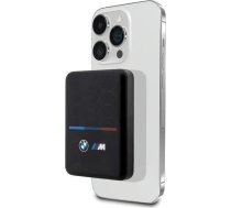 BMW Powerbank indukcyjny BMPBMS5K22PGVK 15W 5000mAh + kabel czarnyblack M Collection MagSafe ( BMPBMS5K22PGVK 3666339122508 BMW000677 ) Powerbank mobilā uzlādes iekārta
