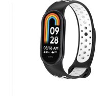 Beline pasek Mi Band 8 design czarno-biały black-white ( 5905359818588 13241914 )