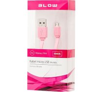 Kabel USB Blow USB-A - micro-B 1 m Rozowy 13724313 (5900804064831) ( JOINEDIT62949419 )