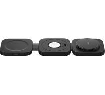Belkin Boost Charge PRO Qi2 3in1 magn.Reiselade.+Tipps WIZ024hqBK ( WIZ024HQBK ) iekārtas lādētājs