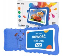 Tablet KidsTAB7 V2 BLOW 4/32GB niebieskie etui 2MP ( 79 134# ) Planšetdators