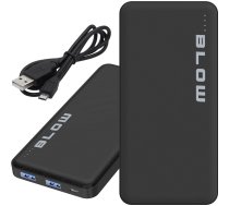 Powerbank Blow PB10A 10000 mAh Czarny (81-150#) 81-150# (5900804146650) ( JOINEDIT82881024 ) Powerbank mobilā uzlādes iekārta