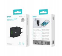 BWOO ladowarka sieciowa CDA249 USB 2 4A czarna GSM191565 (6933654815918) ( JOINEDIT85166839 ) iekārtas lādētājs