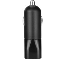 BlueStar Auto Lādētājs 12 V / 24 V / 2000 mA + Micro USB Melns ( BL CC 2ASC BK 5901737411570 )