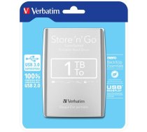 Verbatim Store n Go 2 5 1TB USB 3.0 silver 53071 ( 53071 ) Ārējais cietais disks