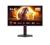 AOC G4 Q25G4SR computer monitor 62.2 cm (24.5") 2560 x 1440 pixels Quad HD LED Black Red ( Q25G4SR 4038986142748 ) monitors