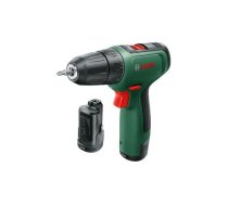 Bosch Cordless drill EasyDrill 1200 + bit and drill set (green/black 2x Li-ion battery 1.5Ah case) ( 06039D3007 0 603 9D3 007 0.603.9D3.007 4053423224863 )