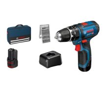 Bosch GSB 12V-15 Professional Cordless Combi Drill ( 06019B690K 0 601 9B6 90K )