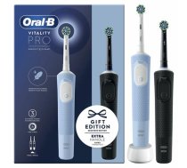 Braun Vitality Pro D103 Duo Black/Blue ( 4210201446514 Oral-B Vitality Pro D103 Duo Black/Blue Vitality Pro Duo ) mutes higiēnai