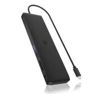 ICY BOX IB-DK2116-C 12in1 HDMI DP LAN USB ( IB DK2116 C 61005 ) dock stacijas HDD adapteri