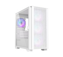 Montech AIR 100 ARGB Micro-ATX Tempered Glass - weis ( AIR 100 ARGB WH 8114713 AIR100ARGB(W) AIR100ARGBW ) Datora korpuss