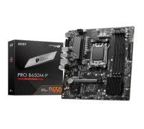MSI PRO B650M-P (B650 AM5 mATX DDR5) ( 7E27 001R PRO B650M-P PROB650M-P ) pamatplate mātesplate
