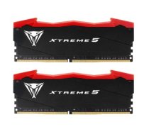 Patriot Viper Xtreme 5/DDR5/48GB/7600MHz/CL36/2x24GB/Black 4711378425734 ( PVX548G76C36K ) operatīvā atmiņa