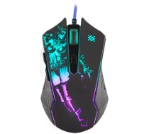 Gaming optic wired mouse DEFENDER GM-933 SIN'SISTER 7200dpi 6P RGB ( 52933 ) Datora pele
