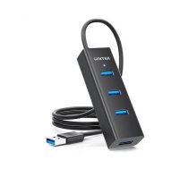 UNITEK Y-3089V01 interface hub USB 3.2 Gen 1 (3.1 Gen 1) Type-A 5000 Mbit/s Black ( Y 3089V01 ) USB centrmezgli