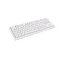 Genesis Thor 404 TKL biala RGB Gateron Yellow Pro ( NKG 2070 ) klaviatūra