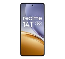 realme 14T 16.9 cm (6.67quot;) Android 15 5G 8 GB 256 GB 6000 mAh Black 6941764460188 ( RMX5078 BLACK 6941764460188 ) Mobilais Telefons